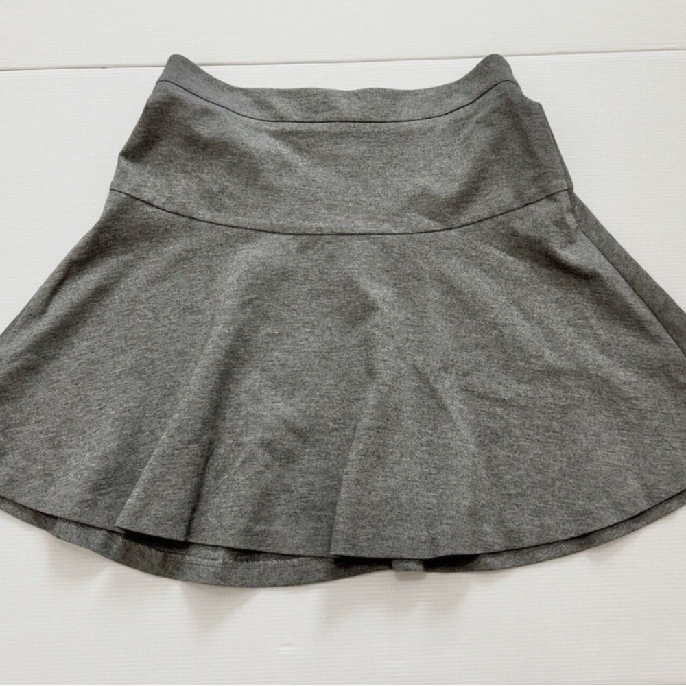 Banana Republic Charcoal Skater Mini Size 6 Back Zip